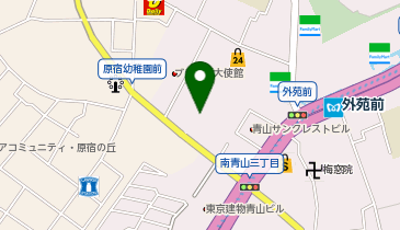 アットホーム表参道クリニックの地図画像