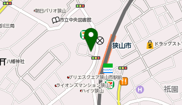 狭山市駅前よしもと耳鼻咽喉科の地図画像