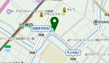 北尻耳鼻咽喉科の地図画像