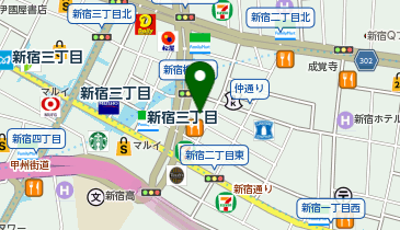 新宿ペリカンこころクリニックの地図画像
