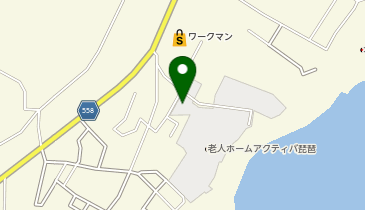 北雄琴クリニックの地図画像