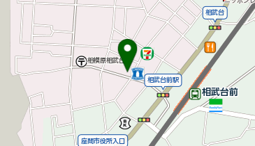 相武台脳神経外科の地図画像