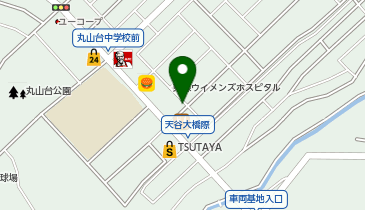 古家内科医院の地図画像