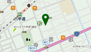 常岡内科クリニックの地図画像