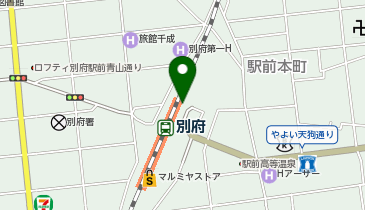 別府駅ゆのまち内科・胃と腸クリニックの地図画像
