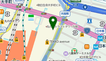 鉄鋼ビル丸の内クリニックの地図画像