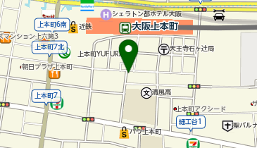 上本町リウマチこまちクリニックの地図画像