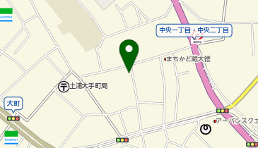 土浦泌尿器科クリニックの地図画像