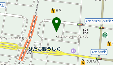 ひたち野ステーションクリニックの地図画像