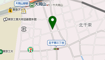 北千束整形外科の地図画像