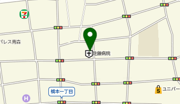 佐藤クリニック内科循環器科の地図画像
