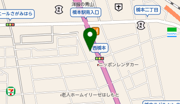 橋本みなみ腎クリニックの地図画像