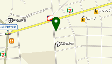 たはら小児科の地図画像