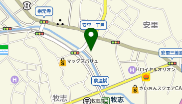 大道美容外科の地図画像