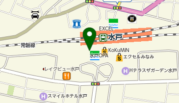 TCB東京中央美容外科 水戸院の地図画像