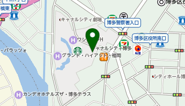 なかぞのスキンクリニック博多の地図画像