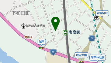 城南医院の地図画像