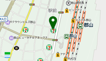 TCB 東京中央美容外科・TCB スキンクリニック 郡山院の地図画像