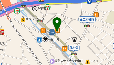 渋谷並木橋メンタルクリニックの地図画像