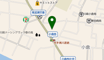 川崎やまぶきクリニックの地図画像