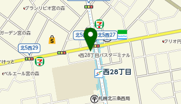 西28丁目メンタルクリニックの地図画像