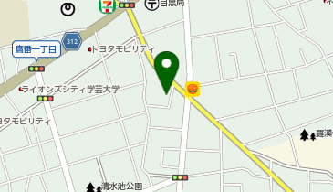 目黒本町ウィメンズクリニックの地図画像