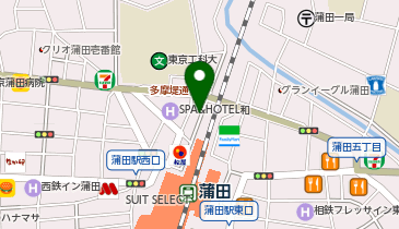 森のクリニックの地図画像