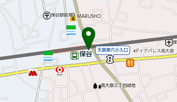 保谷駅前 下山内科 糖尿病内科クリニックの地図画像