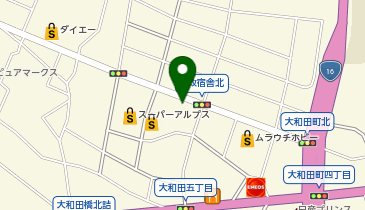 まつはし内科・循環器クリニックの地図画像