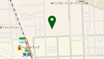 川崎くらかた胃腸内科の地図画像