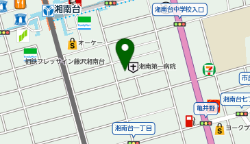 ウエストサイドクリニック湘南台の地図画像