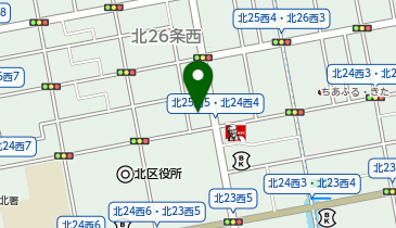 北25条メンタルクリニックあいさにの地図画像