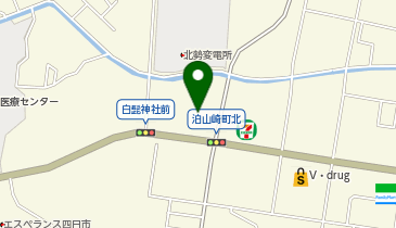 泊ファミリークリニックの地図画像
