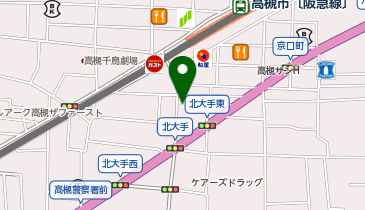 法橋心療内科の地図画像