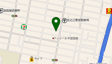 やまね耳鼻咽喉科の地図画像