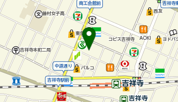 吉祥寺ミスタークリニックの地図画像