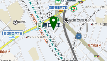 東京透析フロンティア 西日暮里駅前クリニックの地図画像