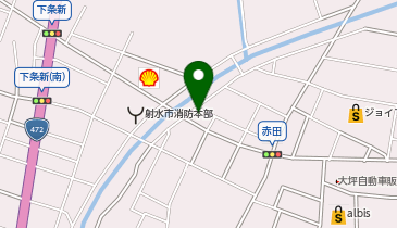 加藤整形外科脊椎スポーツクリニックの地図画像