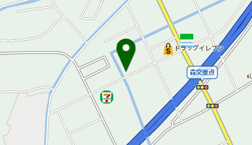 あいら中川整形外科の地図画像