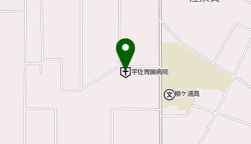 宇佐胃腸内科医院の地図画像