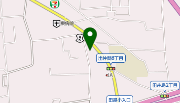 田迎眼科クリニックの地図画像