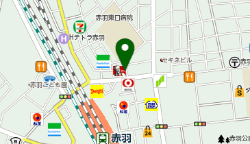 赤羽駅前女性クリニックの地図画像