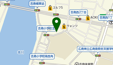 吉島すぎもと眼科の地図画像