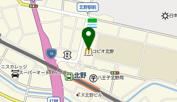 北野小児科の地図画像