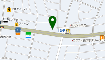 堂森グリーンロードクリニックの地図画像