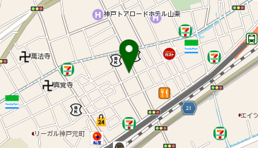 美容皮膚科エルムクリニック 神戸院の地図画像