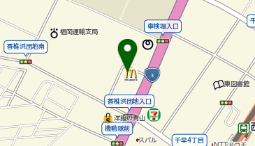 つだクリニックの地図画像