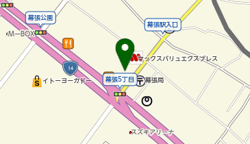 東京ベイ幕張皮フ科の地図画像