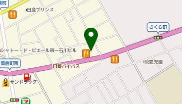 八王子ひがし整形外科の地図画像