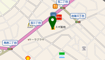 高野ウエルネス内科医院の地図画像